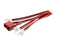 RED Black Battery Wire Connectors JST XH 4P Balance Plug Converter 100 Mm Length supplier